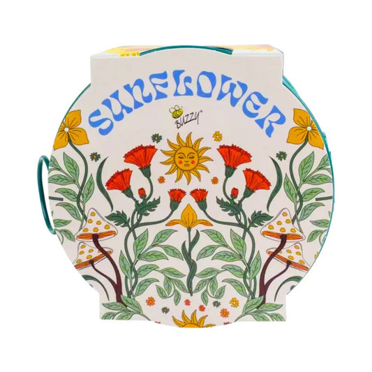 Sunflower Kit: Painted Flower Grow Pail