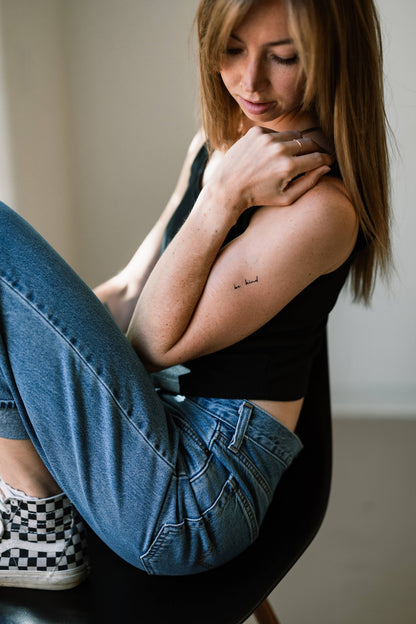 Self Love Affirmation Temporary Tattoos
