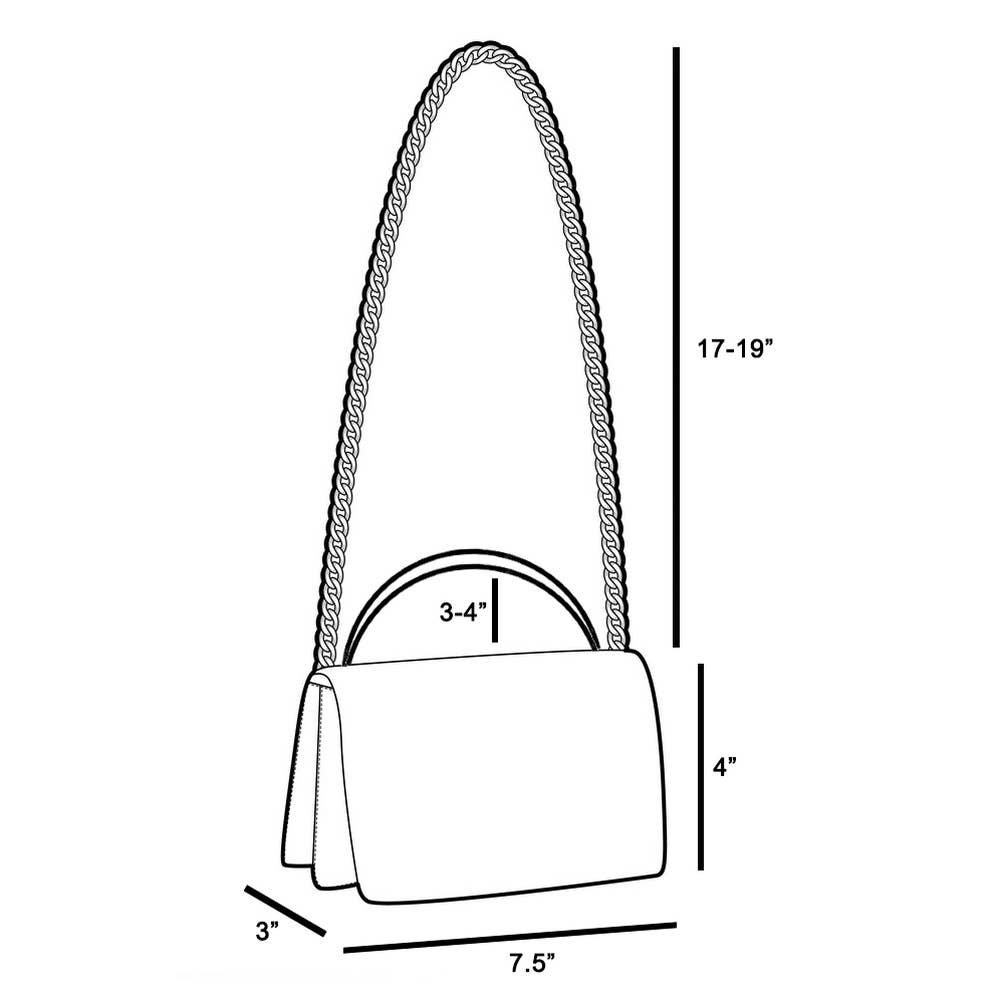 Sherpa Fleece Pom Charm Hobo Bag