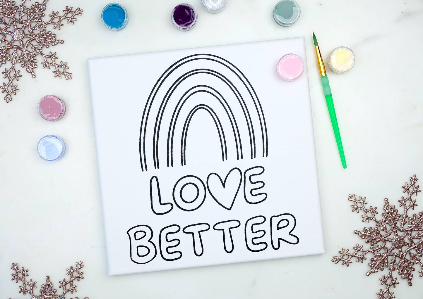Canvas Painting Kit - Love Better