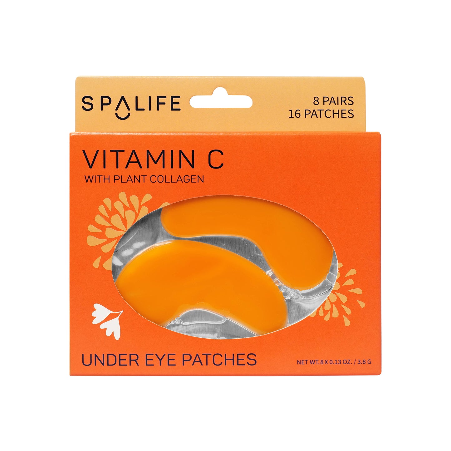 Vitamin C Hydrogel Undereye Patches with Plant Collagen |8Pk