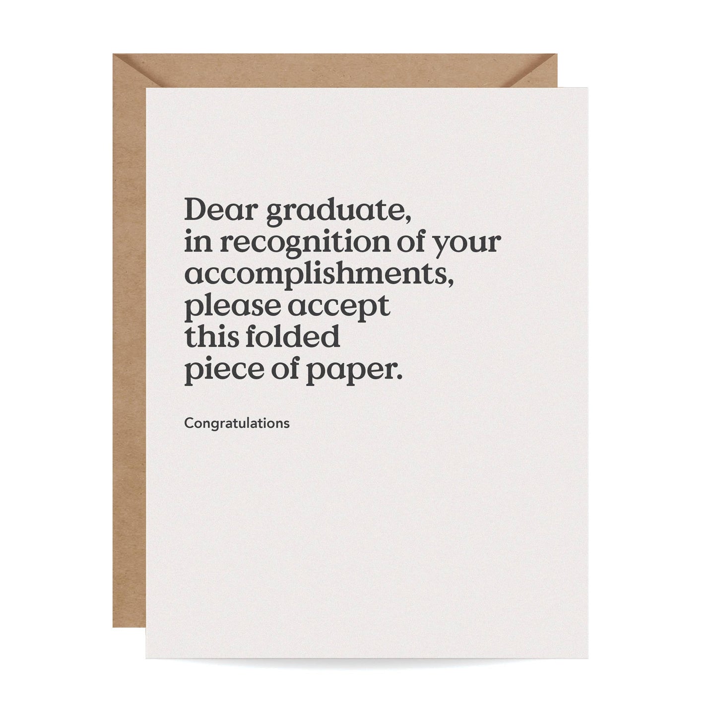 Funny Graduation Card