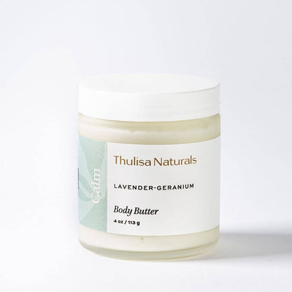 Calming Aromatherapy Body Butter: Lavender-Geranium