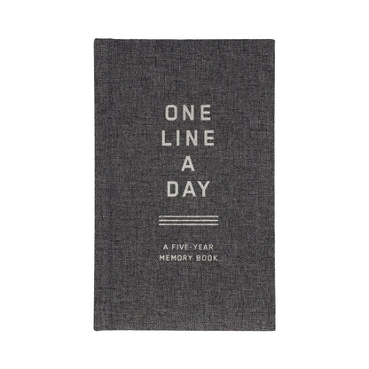 Charcoal Canvas One Line a Day