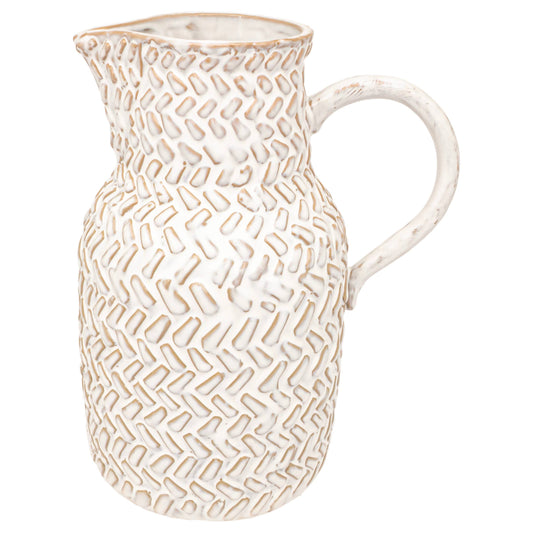 Textured Stoneware Stoneware Pitcher 9.5 Cups