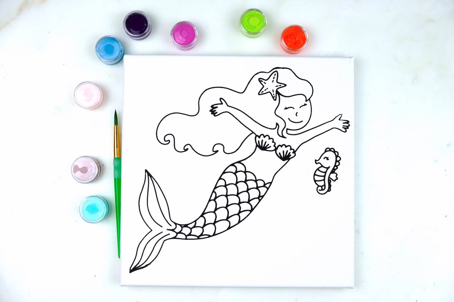 Canvas Painting Kit - Mermaid